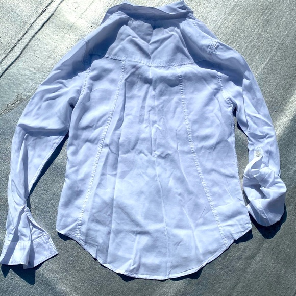 NWT Thread + Supply Button Down White Shirt - Picture 6 of 8